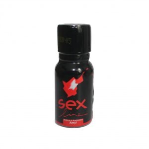 Le flacon rouge Amyl de la marque Sex Line est un poppers à base de nitrites d'Amyle. Flacon de 15 ml noir