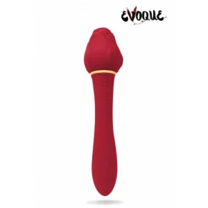 Mistral 2 en 1 Vibromasseur flexible Rose Succion vibrante Clitoris USB