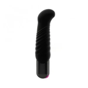 vibromasseur noir pont g, Il est en effet doté de 12 vitesses de vibrations afin de faire monter le plaisir crescendo. Légèrement recourbé, il stimulera parfaitement votre point G tout en massant vos parois vaginales. 100% silicone 12 modes de vibrations Piles 2 xAAA (non fournies) Longueur : 16 cm x 3.9 cm