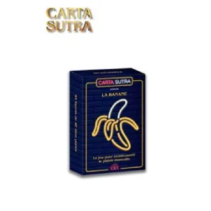 La Banane" By CARTA SUTRA est un jeu de 55 cartes pour les hommes qui veulent découvrir les secrets d'une masturbation d'exception et atteindre des orgasmes encore jamais explorés.